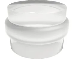 TARROX Deurstopper Ø 38x21 Mm Kunststof Transparant