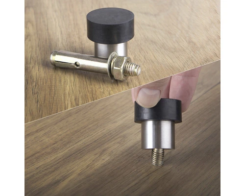 TARROX Deurstopper Ø 25x35 Mm RVS 6 TARROX Deurstopper Ø 25x35 Mm RVS - Afbeelding 6