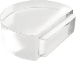 TARROX Deurstopper 46x35x15 Mm Kunststof Transparant