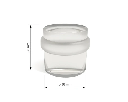 TARROX Deurstopper Ø 38x30 Mm Kunststof Transparant 2 TARROX Deurstopper Ø 38x30 Mm Kunststof Transparant - Afbeelding 2