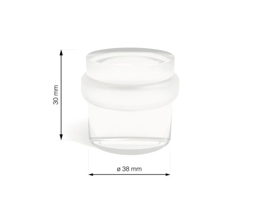 TARROX Deurstopper Ø 38x30 Mm Kunststof Transparant 3 TARROX Deurstopper Ø 38x30 Mm Kunststof Transparant - Afbeelding 3