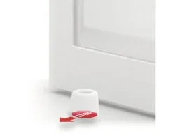 TARROX Deurstopper Ø 29,5x25 Mm Kunststof Wit -Sloten Verkoopwinkel DV 8 10565343 01 4c NL 20220503221700