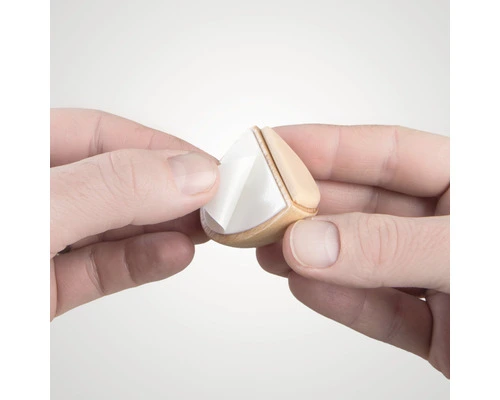 TARROX Deurstopper 49x38x23 Mm Hout Beuken 4 TARROX Deurstopper 49x38x23 Mm Hout Beuken - Afbeelding 4