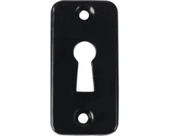 STARX Sleutelplaat Recht 60x30 Mm Zwart