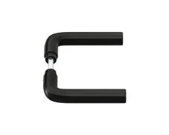 AXA Deurkruk Paar Curve Klik Met Kruk L Op Schild Met Profielcilindergat PC72 Zwart -Sloten Verkoopwinkel DV 8 10602424 04 4c DE 20221004134659 17