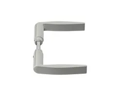 AXA Deurkruk Paar Curve Klik Met Kruk L Op Rozet Met WC-/badkamersluiting Aluminium F1 -Sloten Verkoopwinkel DV 8 10602424 05 4c DE 20221005111650 10