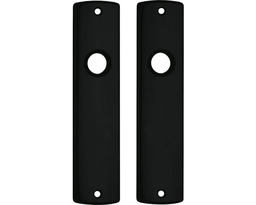 AXA Deurkruk Paar Curve Met Kruk Vlinder Op Blindschild Zwart 2 AXA Deurkruk Paar Curve Met Kruk Vlinder Op Blindschild Zwart - Afbeelding 2