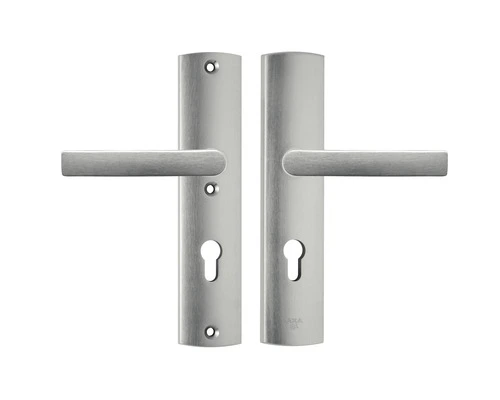 AXA Veiligheidsbeslag Curve 6660-10-11/72K Kruk/kruk Met Kruk Blok PC72 Aluminium F1 1 AXA Veiligheidsbeslag Curve 6660-10-11/72K Kruk/kruk Met Kruk Blok PC72 Aluminium F1