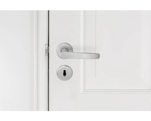 AXA Deurkruk Paar Curve Klik Met Kruk Curve Op Rozet Met Sleutelplaat Aluminium F1 5 AXA Deurkruk Paar Curve Klik Met Kruk Curve Op Rozet Met Sleutelplaat Aluminium F1 - Afbeelding 5