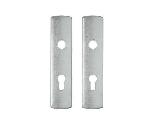 AXA Deurkruk Paar Curve Klik Met Kruk L Op Schild Met Profielcilindergat PC72 Aluminium F1 3 AXA Deurkruk Paar Curve Klik Met Kruk L Op Schild Met Profielcilindergat PC72 Aluminium F1 - Afbeelding 3