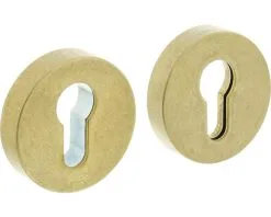 INTERSTEEL Veiligheidsrozet Ø 54,5 Mm Messing Getrommeld