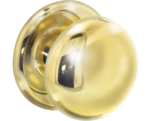 INTERSTEEL Voordeurknop Zwaar Messing Gelakt 1 INTERSTEEL Voordeurknop Zwaar Messing Gelakt