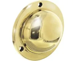 INTERSTEEL Afdekplaatje Voordeurknop Messing Gelakt