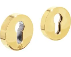 INTERSTEEL Veiligheidsrozet Ø 54,5 Mm Messing Ongelakt