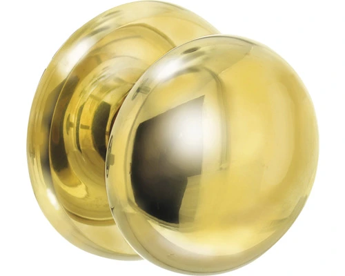 INTERSTEEL Voordeurknop Zwaar Messing Ongelakt 2 INTERSTEEL Voordeurknop Zwaar Messing Ongelakt - Afbeelding 2