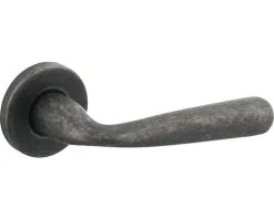 INTERSTEEL Deurkruk Paar Yvonne Op Rozet Oud Grijs