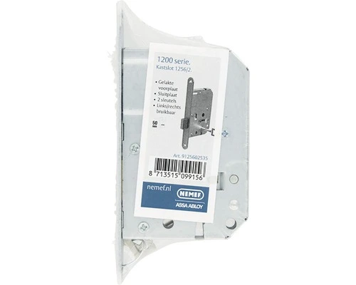 NEMEF Klavier Kastslot 1256/2 Wit 5 NEMEF Klavier Kastslot 1256/2 Wit - Afbeelding 5