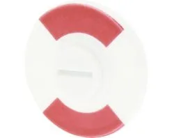 Starx WC Plaatje Rood/wit