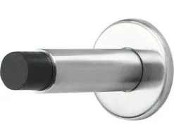 INTERSTEEL Deurstopper Met Rozet Ø 19,5 Mm RVS Geborsteld
