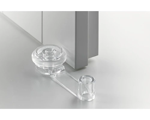 HETTICH Deurstopper/wig Ø 19/40 Mm Kunststof Transparant, 5 Stuks 2 HETTICH Deurstopper/wig Ø 19/40 Mm Kunststof Transparant, 5 Stuks - Afbeelding 2