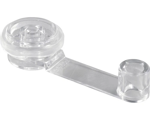 HETTICH Deurstopper/wig Ø 19/40 Mm Kunststof Transparant, 5 Stuks 1 HETTICH Deurstopper/wig Ø 19/40 Mm Kunststof Transparant, 5 Stuks