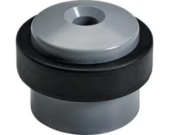 HETTICH Deurstopper Ø 35 Mm Kunststof Zwart-grijs, 5 Stuks