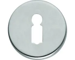 INTERSTEEL Rozet Rond Met Sleutelgat Chroom Mat