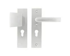 STARX Veiligheidsbeslag Recht Kortschild Duw/kruk PC55 Aluminium F1