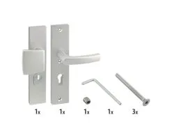 STARX Veiligheidsbeslag Recht Langschild Duw/kruk PC55 Anti-kerntrek Aluminium F1 -Sloten Verkoopwinkel DV 8 5766930 02 4c NL 20220722051650