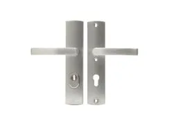 AXA Veiligheidsbeslag Curve Plus 6665-10-11/72K Kruk/kruk PC72 Anti-kerntrek Aluminium F1