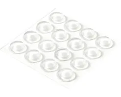 HETTICH Stootbuffer Zelfklevend Ø 13x3 Mm Transparant, 16 Stuks