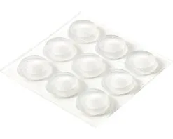 HETTICH Stootbuffer Zelfklevend Ø 19x4,5 Mm Transparant, 9 Stuks