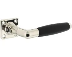 INTERSTEEL Deurkruk Paar Ton Basic Op Vierkant Rozet Nikkel