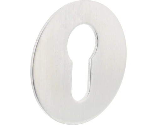 INTERSTEEL Rozet Rond Zelfklevend Met Profielcilindergat RVS Geborsteld 1 INTERSTEEL Rozet Rond Zelfklevend Met Profielcilindergat RVS Geborsteld