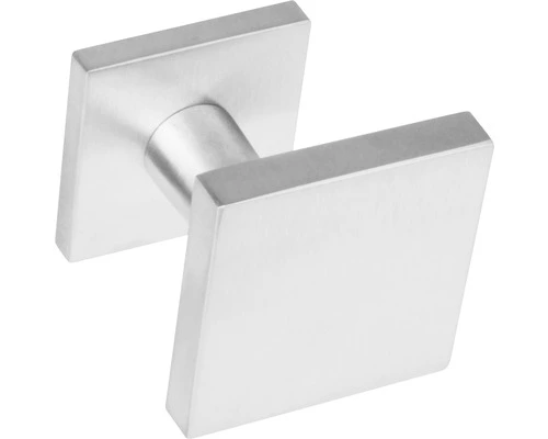 INTERSTEEL Voordeurknop 64x64/54 Mm Verkropt RVS Geborsteld 1 INTERSTEEL Voordeurknop 64x64/54 Mm Verkropt RVS Geborsteld