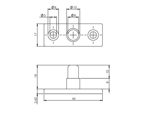 INTERSTEEL Stelpen Nikkel 2 INTERSTEEL Stelpen Nikkel - Afbeelding 2