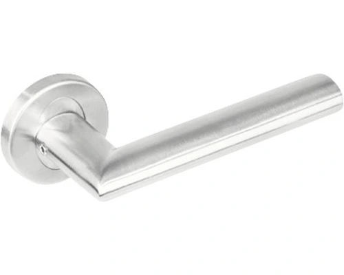 INTERSTEEL Deurkruk Paar Girona Op Rozet RVS Geborsteld 1 INTERSTEEL Deurkruk Paar Girona Op Rozet RVS Geborsteld