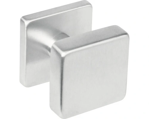 INTERSTEEL Voordeurknop Centraal 53x53 Mm RVS Geborsteld 1 INTERSTEEL Voordeurknop Centraal 53x53 Mm RVS Geborsteld