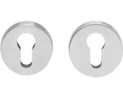 INTERSTEEL Veiligheidsrozet Ø 51 Mm RVS Geborsteld, 2 Stuks