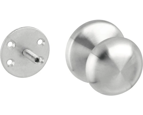 INTERSTEEL Voordeurknop Paddenstoel Ø 58/66 Mm Eenzijdige Montage RVS Geborsteld 1 INTERSTEEL Voordeurknop Paddenstoel Ø 58/66 Mm Eenzijdige Montage RVS Geborsteld