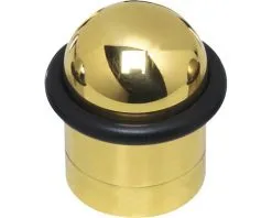 INTERSTEEL Deurstopper Met Ring Ø 32 Mm Messing