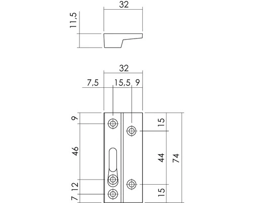 INTERSTEEL Veiligheids Raamsluiting Afsluitbaar Linksdraaiend Chroom 2 INTERSTEEL Veiligheids Raamsluiting Afsluitbaar Linksdraaiend Chroom - Afbeelding 2