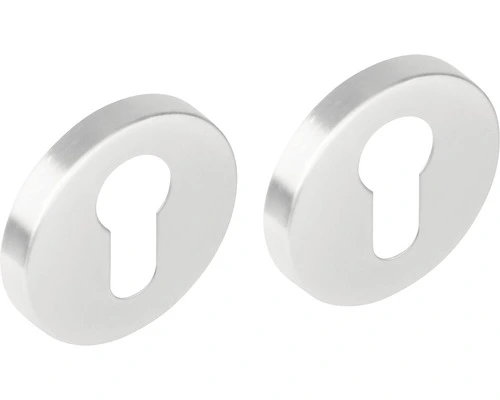 INTERSTEEL Rozet Rond Met Profielcilindergat RVS Geborsteld 1 INTERSTEEL Rozet Rond Met Profielcilindergat RVS Geborsteld