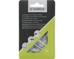 TARROX Deurstopper Ø 20 Mm Rubber Transparant, 4 Stuks -Sloten Verkoopwinkel DV 8 6163654 01 4c NL 20180111153418