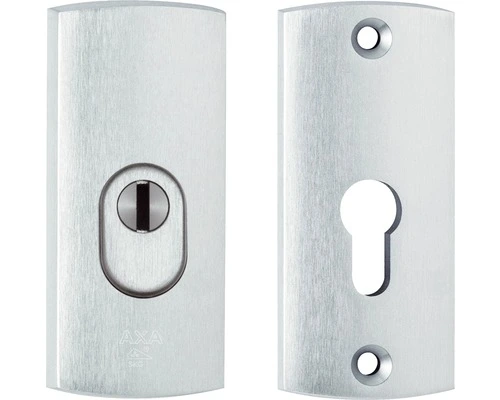 AXA Veiligheidsrozet Curve Plus 117x52 Mm Anti-kerntrek Aluminium F1, 2 Stuks 1 AXA Veiligheidsrozet Curve Plus 117x52 Mm Anti-kerntrek Aluminium F1, 2 Stuks