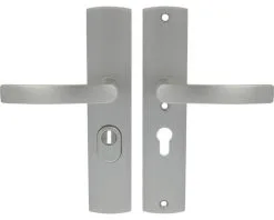 AXA Veiligheidsbeslag Curve Plus 6665-10-29/55K Kruk/kruk PC55 Anti-kerntrek RVS-kleurig