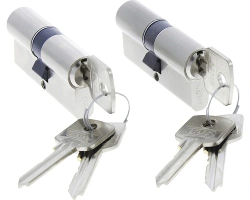 STARX Dubbele Profielcilinder 30-30 Messing Vernikkeld, 2 Stuks 1 STARX Dubbele Profielcilinder 30-30 Messing Vernikkeld, 2 Stuks