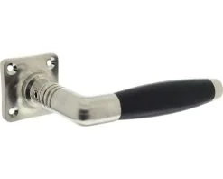 INTERSTEEL Deurkruk Paar Ton Basic Op Vierkant Rozet Nikkel Mat