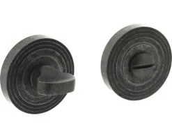 INTERSTEEL Rozet Rond Met WC-/badkamersluiting Oud Grijs