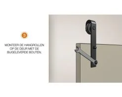 INTERSTEEL Schuifdeursysteem Basic Mat Zwart 19 INTERSTEEL Schuifdeursysteem Basic Mat Zwart -Sloten Verkoopwinkel DV 8 6337893 12 4c NL 20190815174752